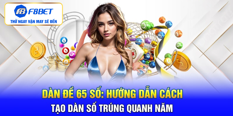 Hướng dẫn cách tạo dàn đề 65 số đánh quanh năm đều trúng
